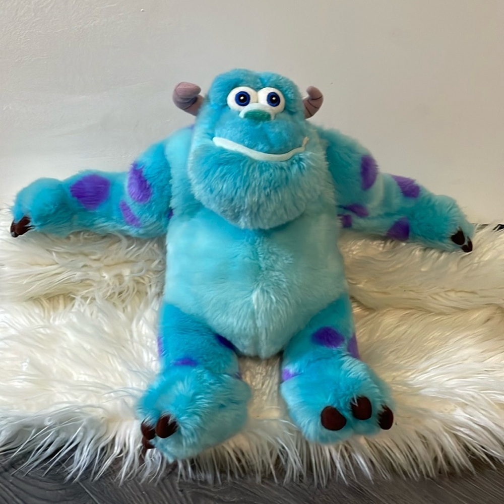 DISNEY Monsters inc Pixar sully Sullivan 16” plush doll toy stuffed animal